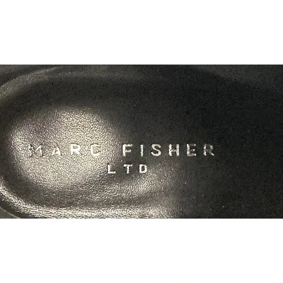 Marc Fisher LTD. Mavey Pointed Toe Black Leather Bootie Womens Size 9M New $219 - Picture 10 of 12